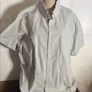 Vintage cotton casual button down shirt XXL Merona